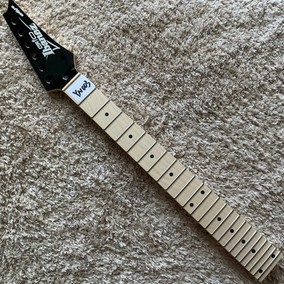 库存正品 Ibanez 依班娜迷你儿童电吉他琴头琴颈半成品24品 YN003