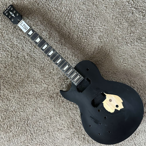库存Harley Benton HB枫木贴面LP电吉他半成品左手反手DIY未完成