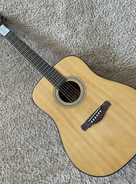 Rosen 卢森 云杉相思木合板民谣木吉他41英寸初学入门 D桶 微瑕
