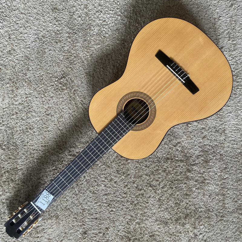 德国Hohner 云杉桃花芯合板电箱古典吉他39英寸原木色库存初学