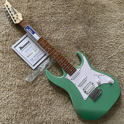 微瑕 IBanez 依班娜 爱宾斯GRX40- MGN 单摇电吉他金属绿初学入门