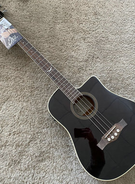 意大利 EKO NXT 4弦电箱木贝斯贝司合板 BASS 库存黑色 缺角微瑕