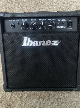 正品 Ibanez IBZ10G 依板娜 电吉他 音箱 音响 10W 初学入门 黑色