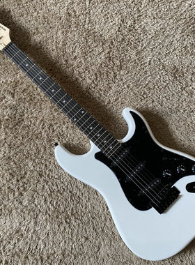 音线Soundline ST款式 单摇电吉他白色冲浪绿 黑色 初学入门练手