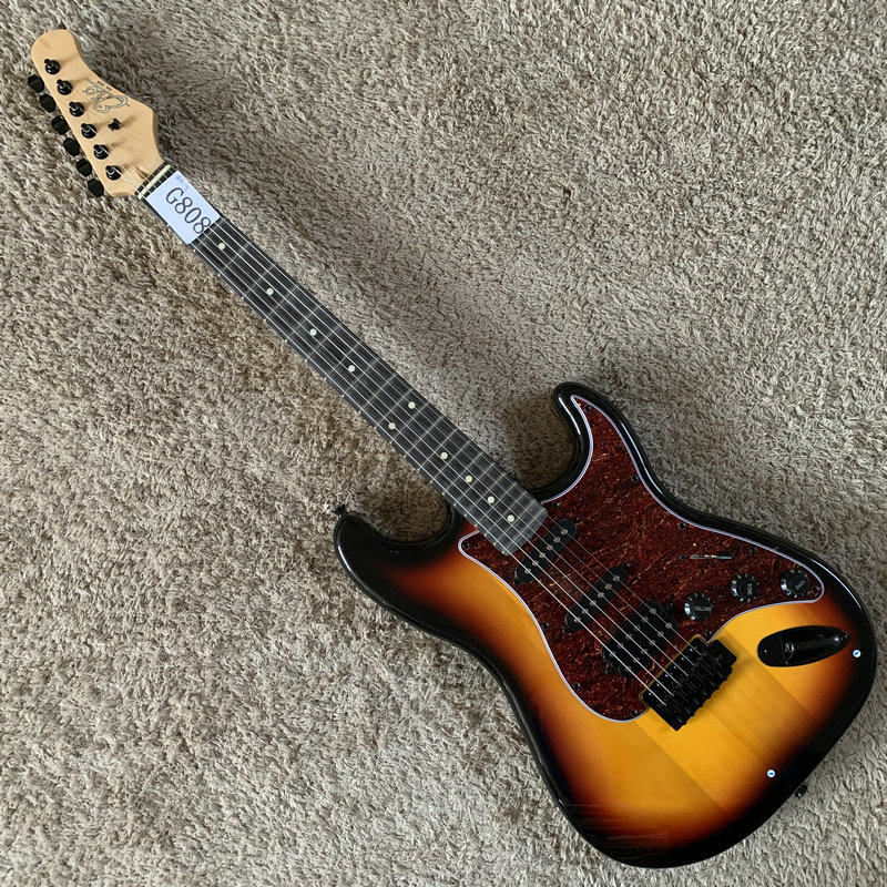意大利 EKO ST款式电吉他六点式单摇日落色单单双SSH拾音器微瑕疵