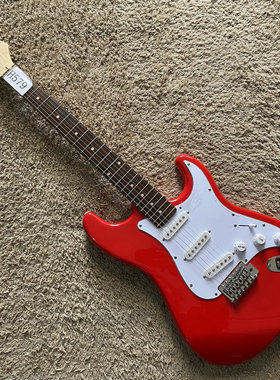 出口NASHVILLE ST 款式单摇 电吉他拾音器红色玫瑰木指板初学