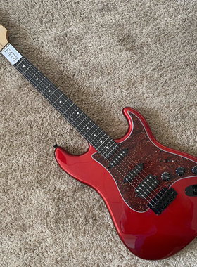 澳洲品牌 ArtistST 电吉他单摇单单双拾音器 金属红色 库存初学