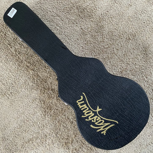 Washburn 勇士古典吉他琴箱 琴盒 皮箱 硬盒黑色内里绒布库存微瑕