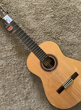 Tribute 云杉玫瑰木古典吉他面单板39英寸原木色库存微瑕 专业