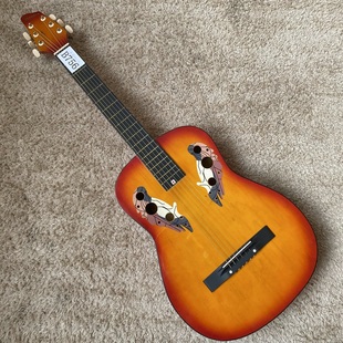 日本 樱花 Sakura 奥威逊款式 民谣吉他 圆背 库存特价装饰琴