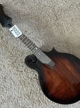 Washburn 曼陀铃吉他 桃花芯木全单板彩贝镶嵌库存半成品 DIY库存