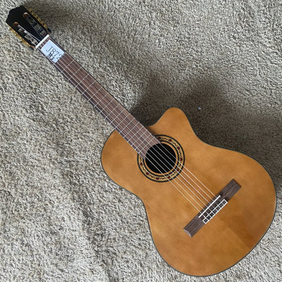 出口红松玫瑰木缺角古典吉他面单板 39英寸 弗朗门戈库存 原木色