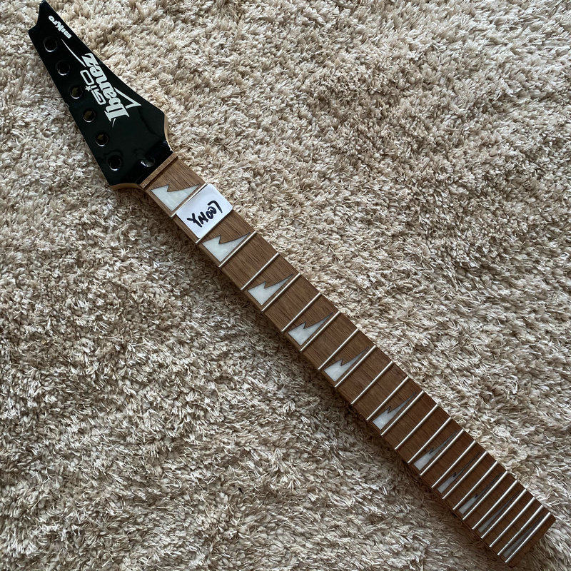 库存正品 Ibanez 依班娜迷你儿童电吉他琴头琴颈半成品24品 YN007
