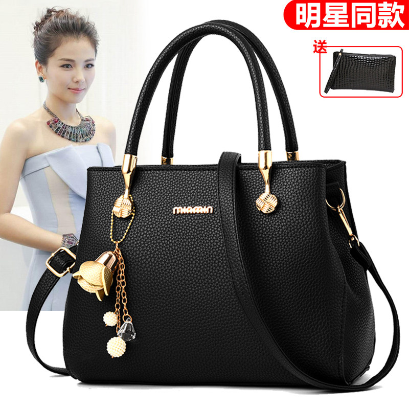 包包送妈妈简约大气2025新款潮时尚女包手提包百搭中年女士斜挎包
