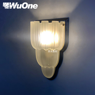 壁灯卧室床头墙壁灯玄关 Deco风格 复古wuone灵光逸创 阿代口Art