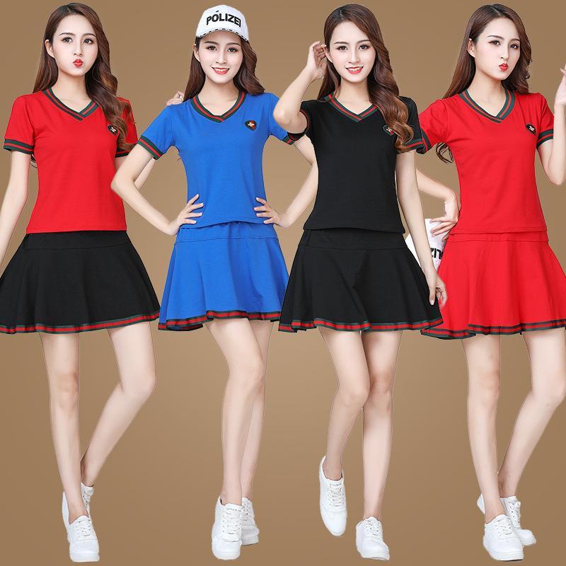 广场舞夏舞蹈服装中老年