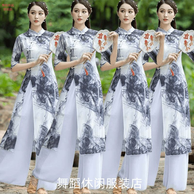 春夏新款广场舞古典舞民