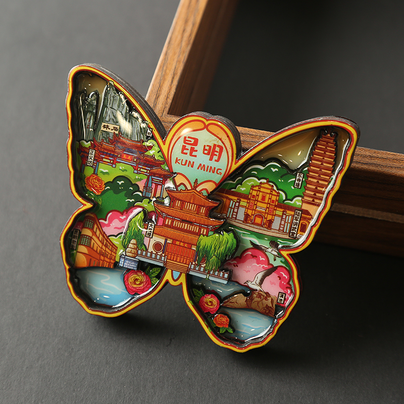 城市冰箱贴北京上海杭州哈尔滨