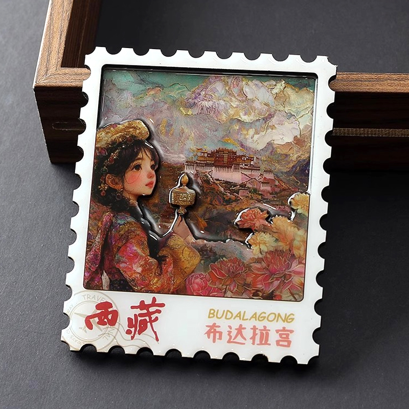 青海湖冰箱贴青海湖产地