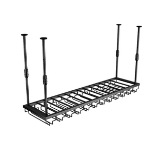 酒吧台酒架置物架红酒架展示架悬挂红酒杯架倒挂家用吊杯装饰架子