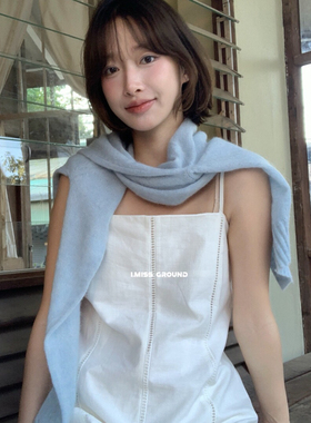 IMISS-标气质高级感棉麻吊带连衣裙(麻料有麻结麻点为正常)R20367