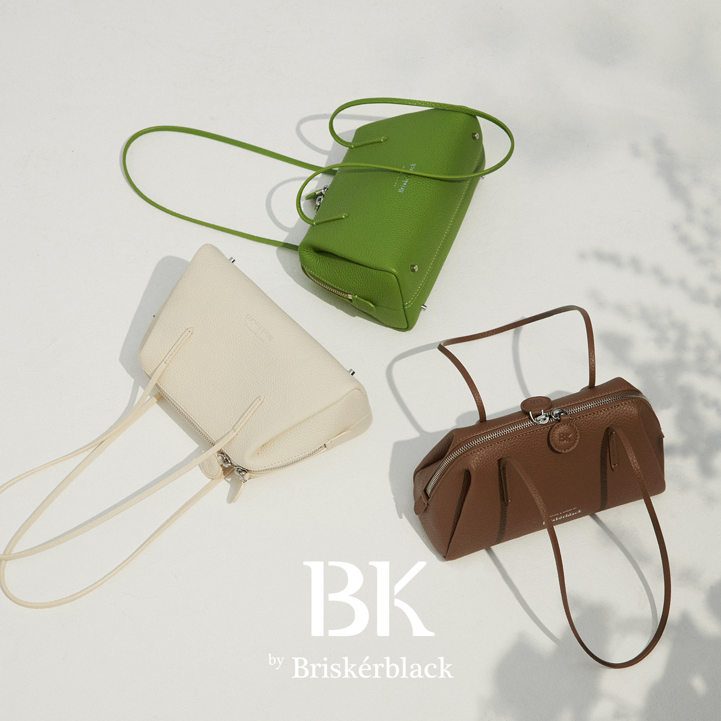 Briskerblack极简柔感细肩笔袋包图片