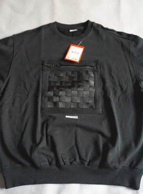 李宁BAD5赞助韦德之道走秀款时尚运动卫衣套头外套AWDP393黑色