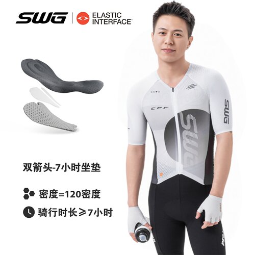 新款骑行服连体服夏季短袖骑行