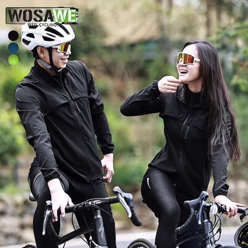 WOSAWE长袖风衣防风速干薄外套