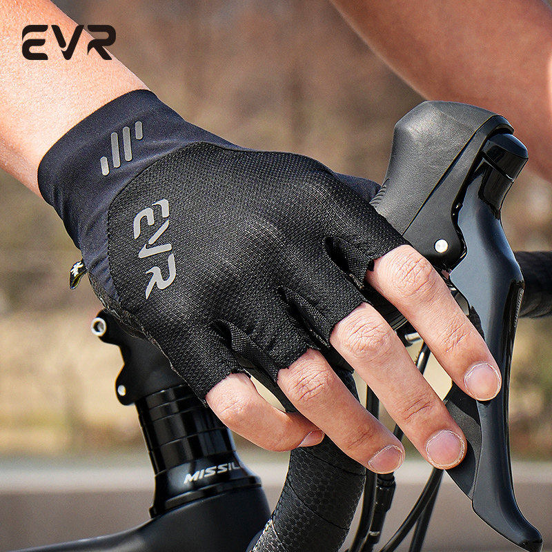 EVR 骑行手套半指夏季男女公路山地自行车全短指单车装备防滑减震