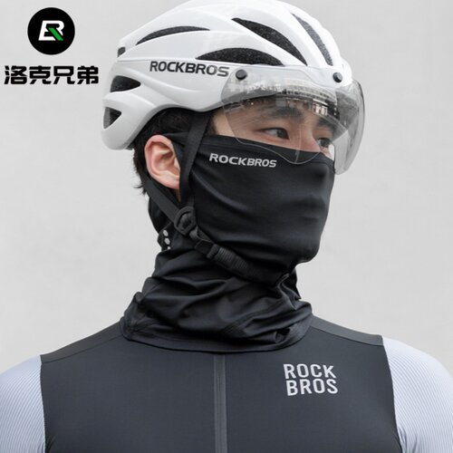 洛克兄弟防晒面罩冰丝围脖头巾