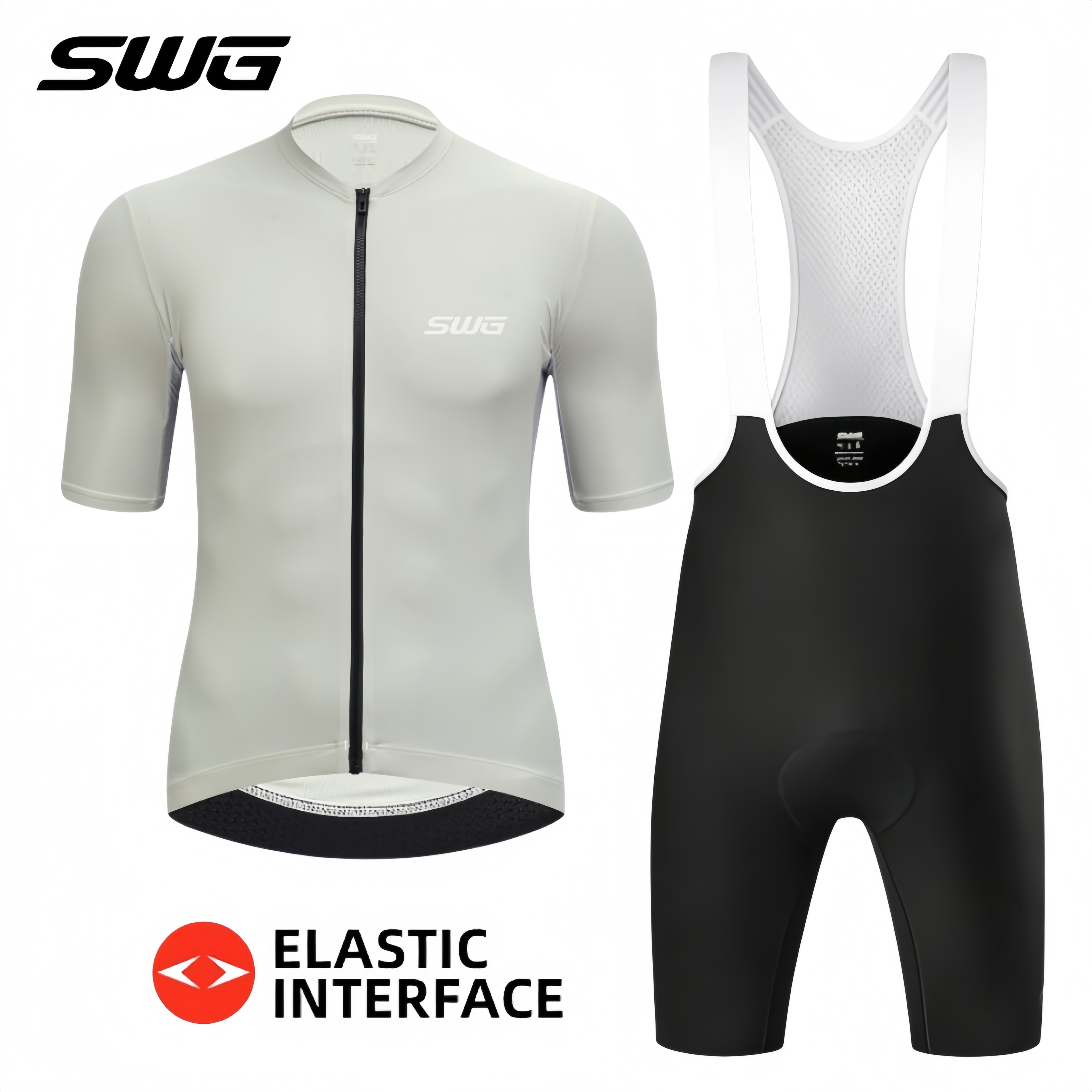 SWG铭胜男款骑行服短袖排汗速干夏季公路自行车上衣高弹透气装备