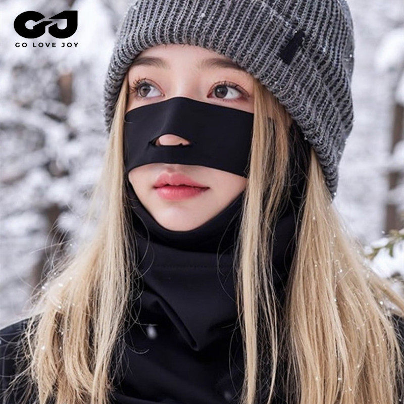 滑雪护脸速干头套透气防晒男女半包面罩V脸防风帽保暖骑行韩版潮