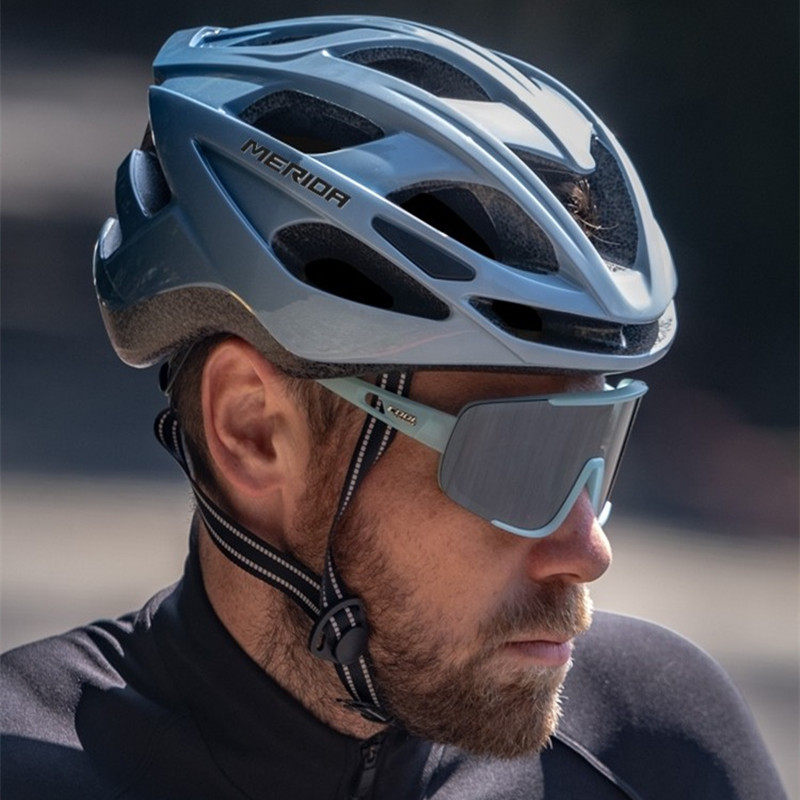 美利达自行车骑行破风头盔男夏季山地车公路车安全帽女单车装备