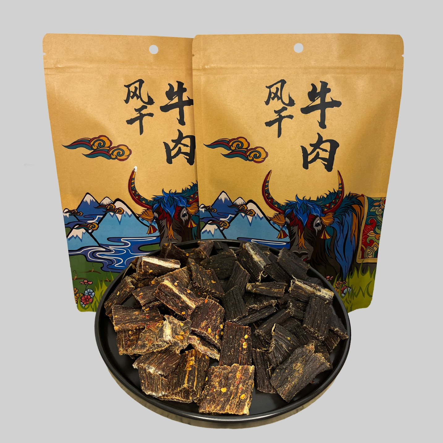 西藏特产风干牦牛肉干正宗手撕牦牛肉高原牛肉干青海特产耗牛肉干