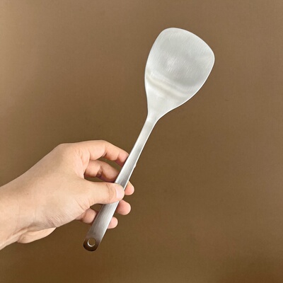 质感哑光拌饭铲304不锈钢