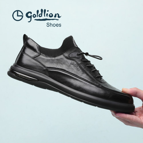 金利来皮鞋男四季商务休闲鞋经典