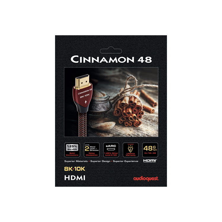 AQ线圣Cinnamon48肉桂HDMI线