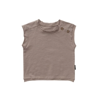 [Бамбуковая хлопковая жилетная камель]