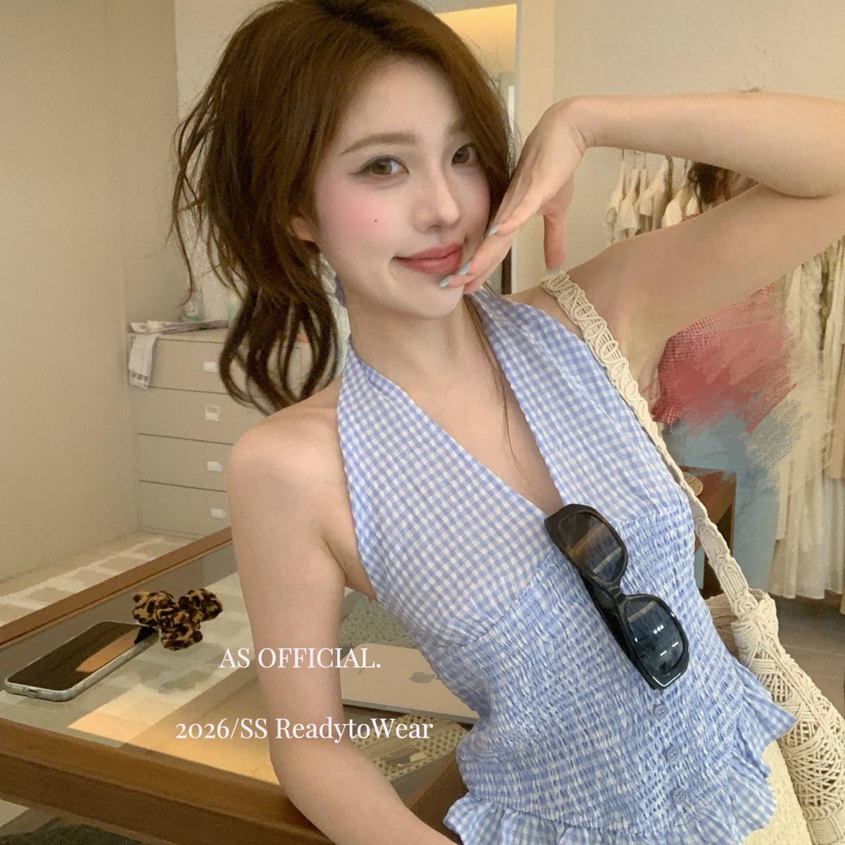 AS OFFICIAL-娇俏可人人气up热辣32度——Vtg大美人版·挂脖V领28
