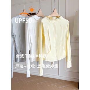 INNER lulu同款 冰絲防曬衣2025新款 運(yùn)動(dòng)冰絲瑜伽服顯瘦FY789 茵內(nèi)