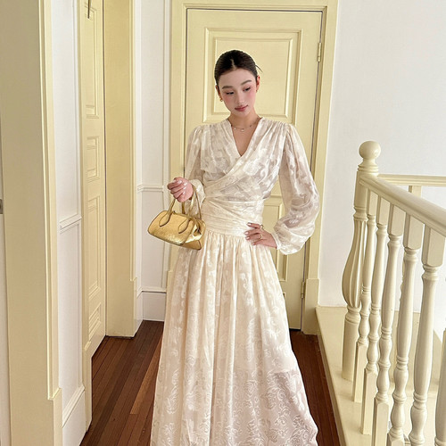 AIALA LUMENA-26年夏上新法式复古半身裙B20502A