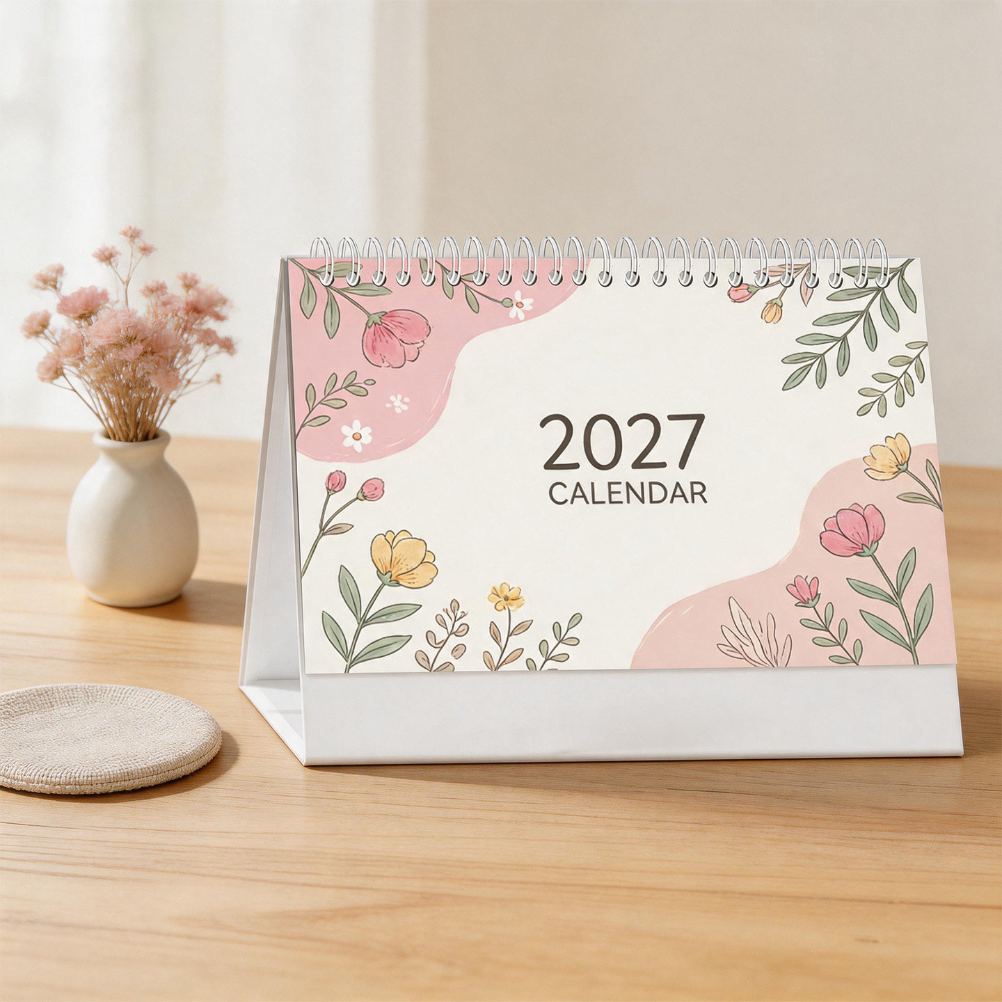 2027年国际假期大号羊年台历定制