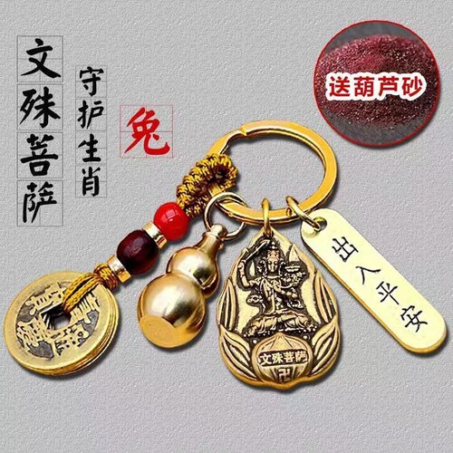 黄铜十二生肖守护神千手观音