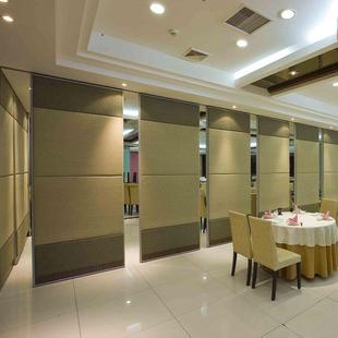 跨境酒店移动隔断屏风饭店包厢可移动隔断门隔音办公室隔断墙厂家