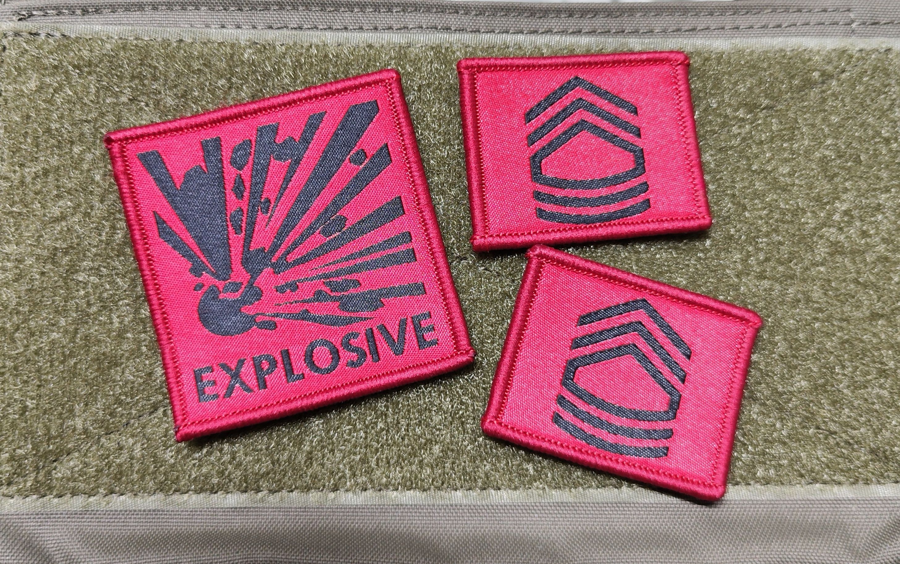 三角洲行动红狼cos魔术贴突击军迷士气章个性户外贴章潮背包补丁