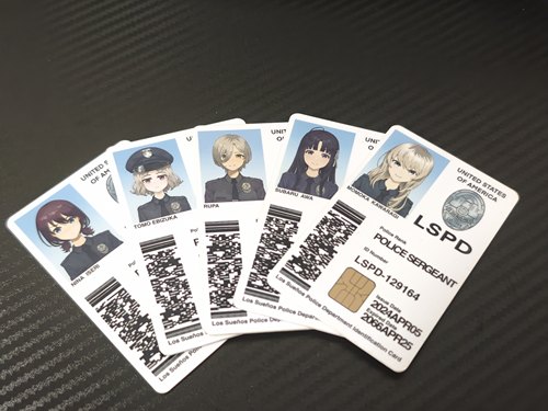 GBC哭泣少女乐队美晶风格ID卡识别卡同人二创周边卡片