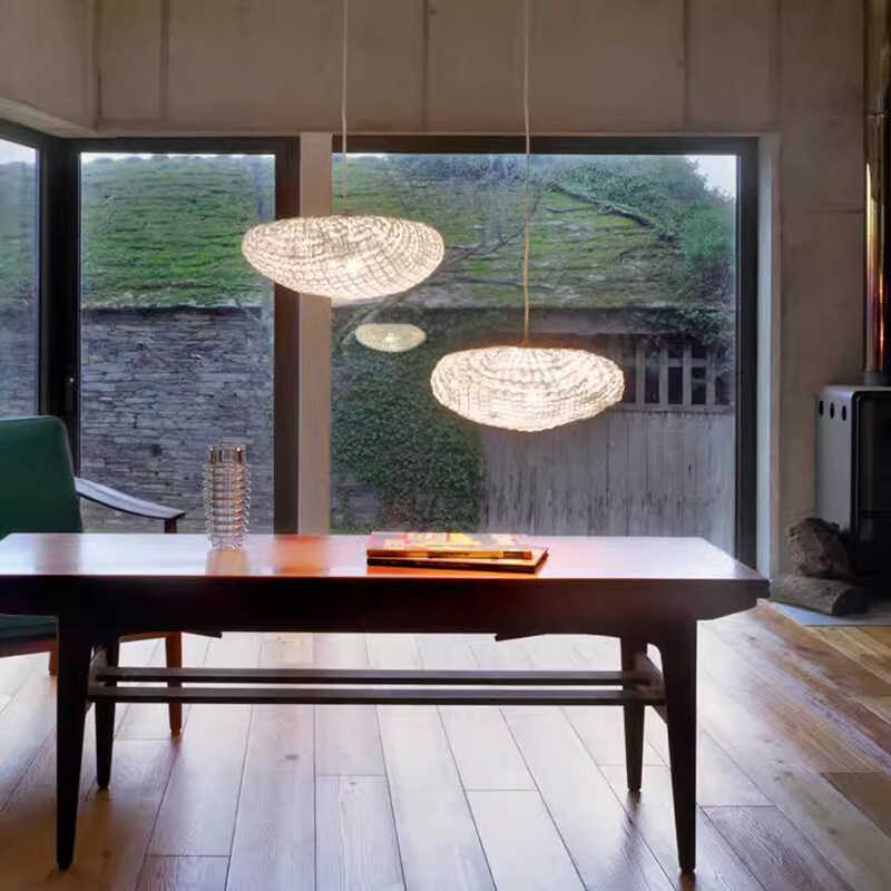 西班牙北欧满天星现代简约餐厅室内设计师酒店大堂轻奢纯手工吊灯