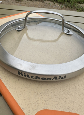 KitchenAid 20cm不锈钢钢化玻璃盖子汤锅锅盖奶锅盖子微压盖
