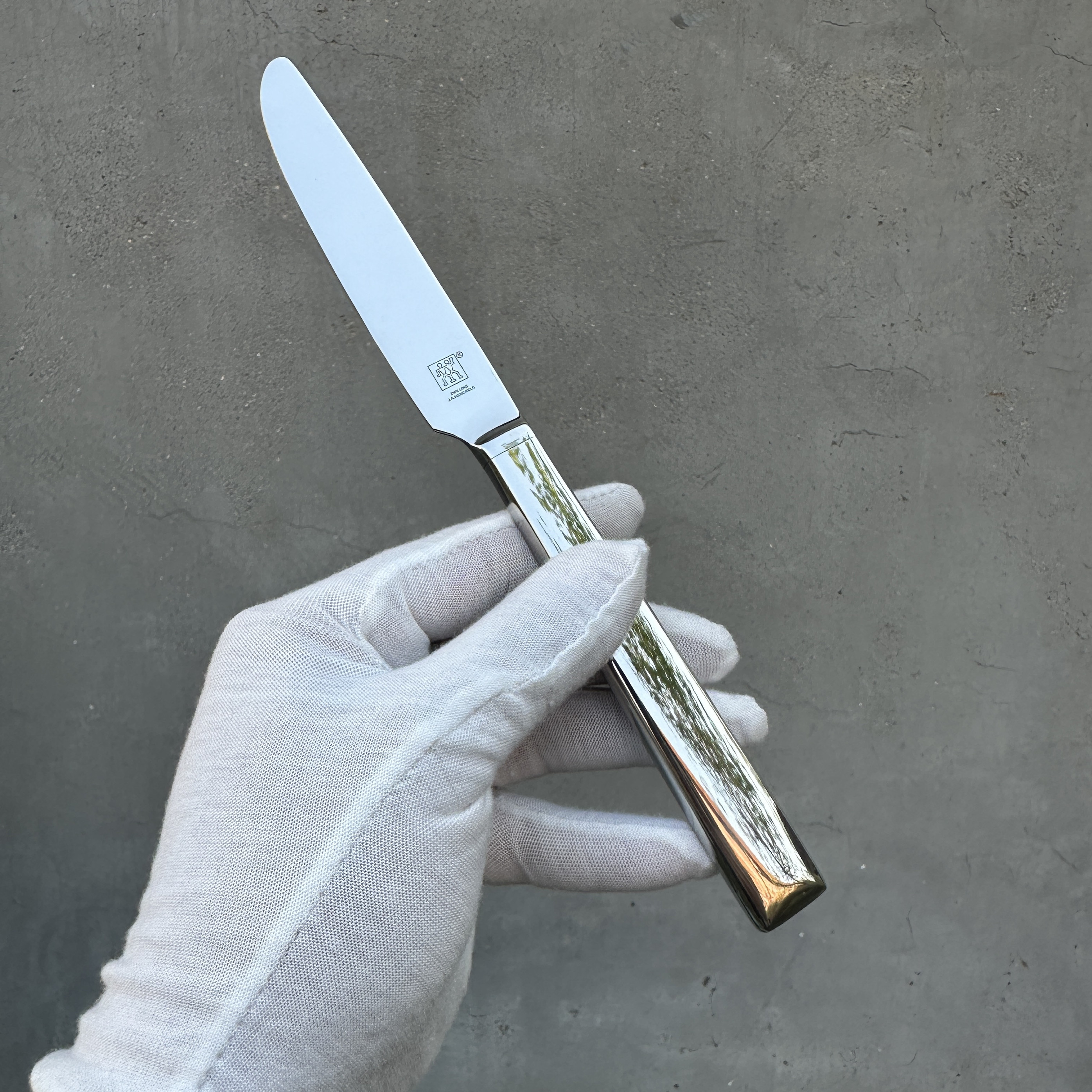 德国双li人304不锈钢牛排刀西餐餐刀加厚主餐刀成人切牛排刀具